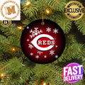 Cincinnati Reds MLB Xmas Gifts For Fan Christmas Tree - Adult & Kids T-Shirts, Sweatshirts & Hoodies apparel design preview 1