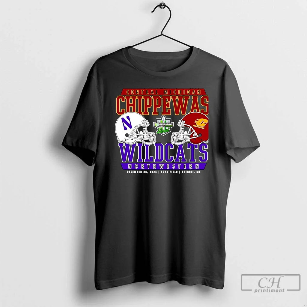 Classic 2025 Gameabove Sports Bowl Dueling Central - Adult & Kids T-Shirts, Sweatshirts & Hoodies apparel design preview 1