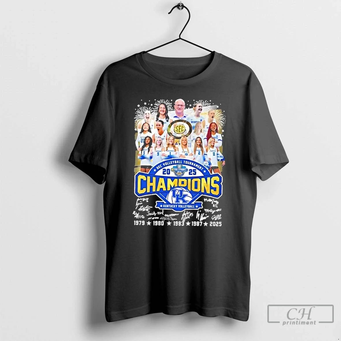 Classic 2025 Sec Volleyball Tournament Champions - Adult & Kids T-Shirts, Sweatshirts & Hoodies apparel design preview 1