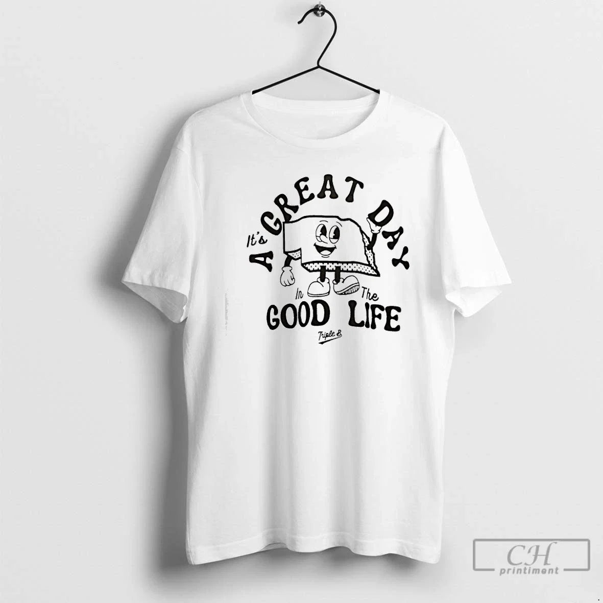 Classic A Its Great Day In The Good Life Of State - Adult & Kids T-Shirts, Sweatshirts & Hoodies apparel design preview 1