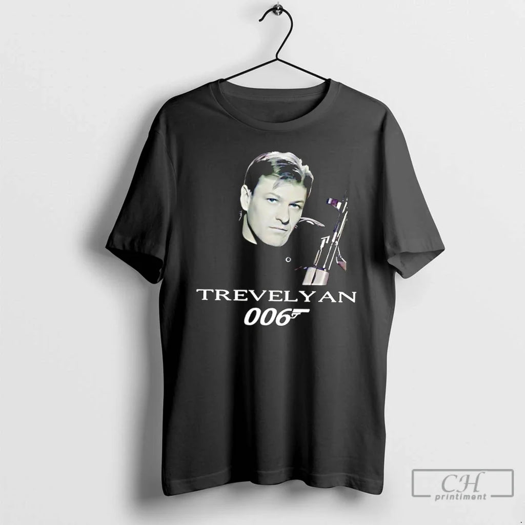 Classic Alec Trevelyan James Bond Goldeneye 006 - Adult & Kids T-Shirts, Sweatshirts & Hoodies apparel design preview 1