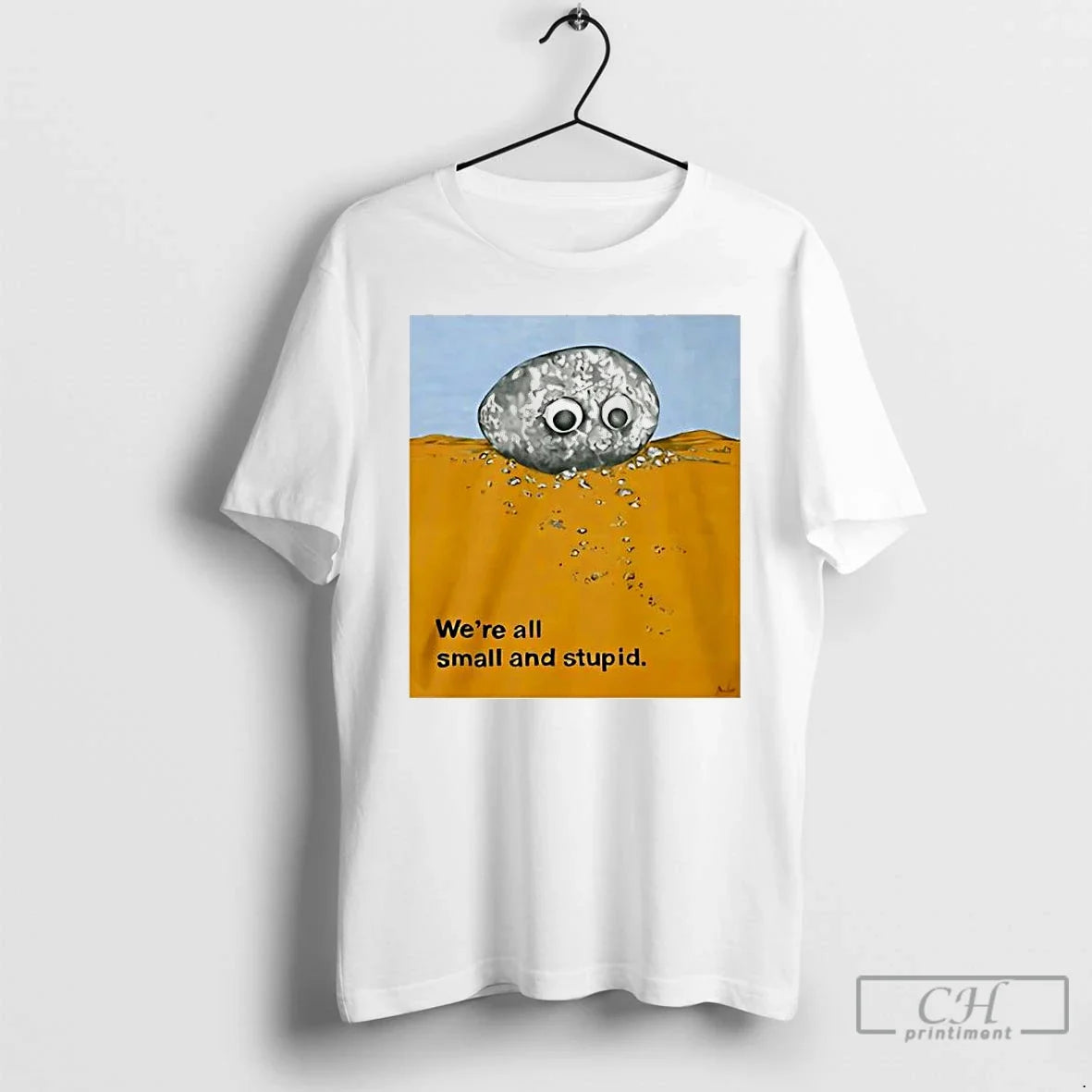 Classic Alex Rochon Wearing Were All Small And Stupid - Adult & Kids T-Shirts, Sweatshirts & Hoodies apparel design preview 1