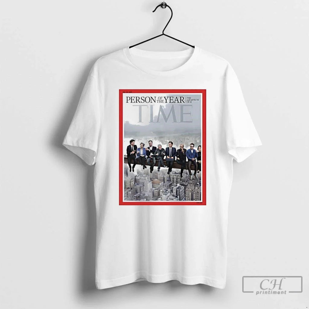 Classic Architects Of Ai Time 2025 Person The Year - Adult & Kids T-Shirts, Sweatshirts & Hoodies apparel design preview 1