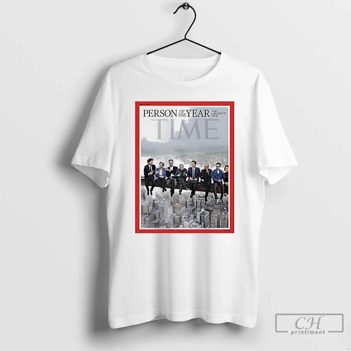 Classic Architects Of Ai Time 2025 Person The Year - Adult & Kids T-Shirts, Sweatshirts & Hoodies apparel design preview 1