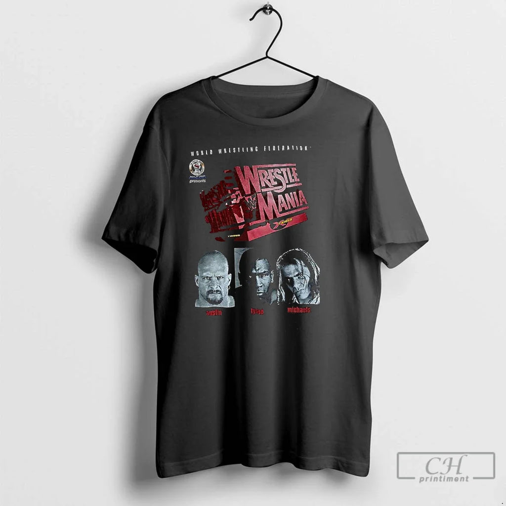 Classic Austin Tyson And Michaels World Wrestling - Adult & Kids T-Shirts, Sweatshirts & Hoodies apparel design preview 1
