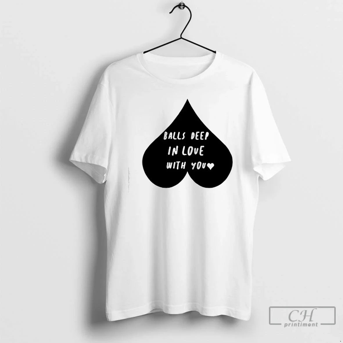 Classic Balls Deep In Love With You - Adult & Kids T-Shirts, Sweatshirts & Hoodies apparel design preview 1