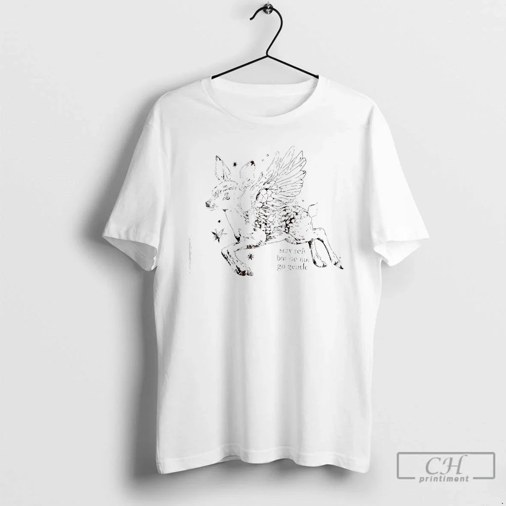 Classic Beige Stay Soft But Do Not Go Gentle - Adult & Kids T-Shirts, Sweatshirts & Hoodies apparel design preview 1