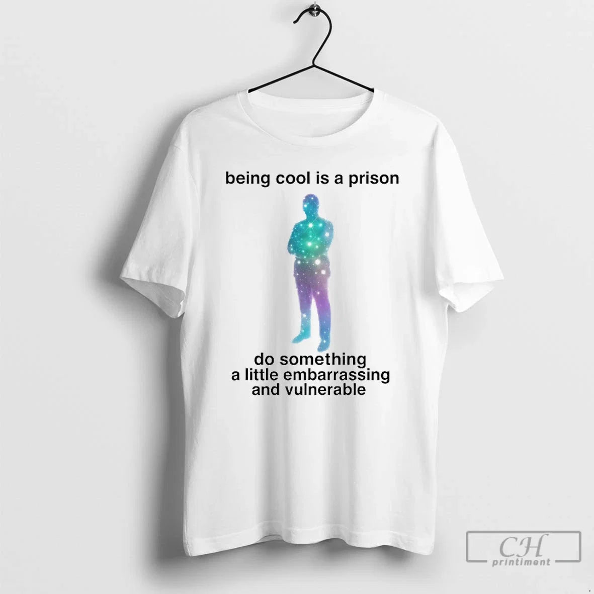 Classic Being Cool Is A Prison Do Something Little - Adult & Kids T-Shirts, Sweatshirts & Hoodies apparel design preview 1