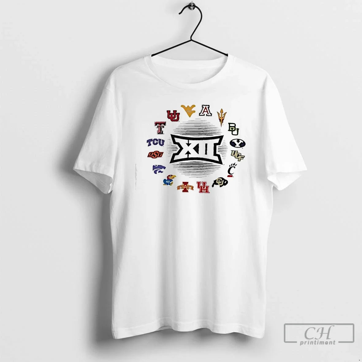 Classic Big 12 Champion Logo Team - Adult & Kids T-Shirts, Sweatshirts & Hoodies apparel design preview 1