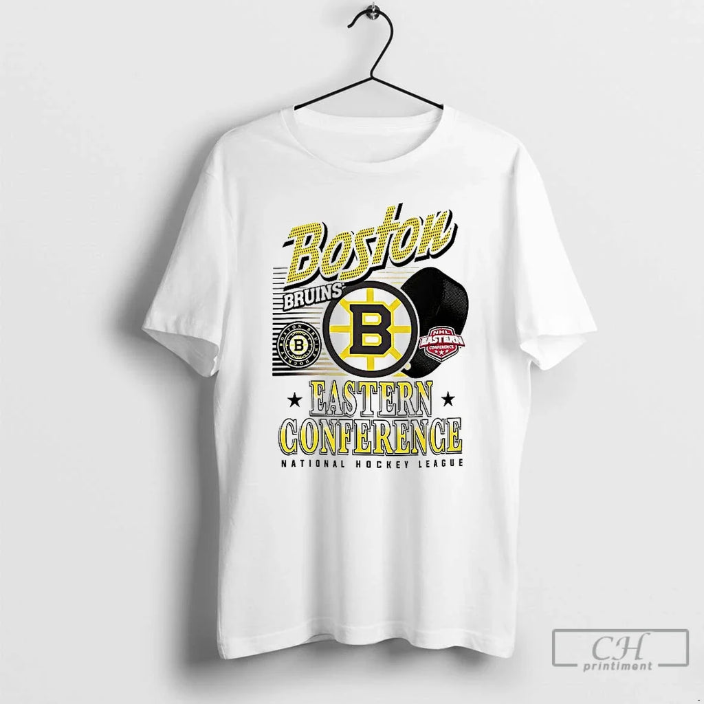 Classic Boston Bruins Nhl Eastern Conference Logo And - Adult & Kids T-Shirts, Sweatshirts & Hoodies apparel design preview 1