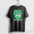 Classic Boston Celtics Green Blooded Hustle Over Hype - Adult & Kids T-Shirts, Sweatshirts & Hoodies apparel design preview 1