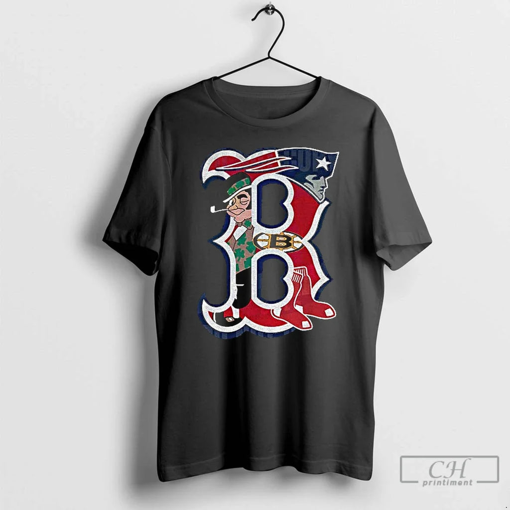 Classic Boston Sports City Of Champions - Adult & Kids T-Shirts, Sweatshirts & Hoodies apparel design preview 1
