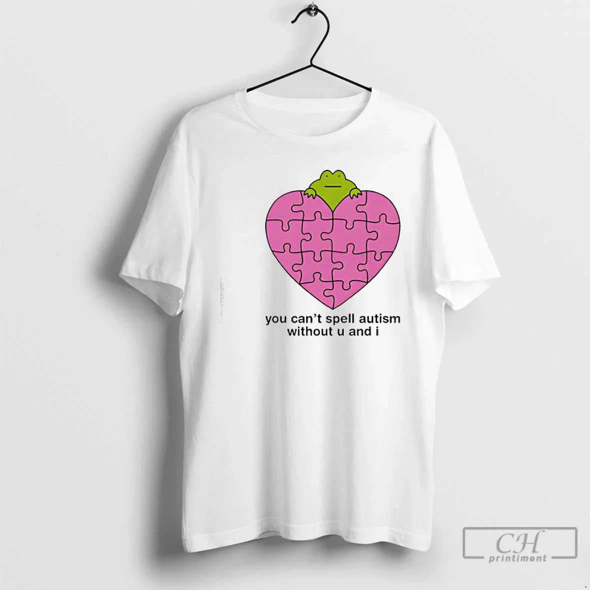 Classic Boy Frog You Cant Spell Autism Without U And - Adult & Kids T-Shirts, Sweatshirts & Hoodies apparel design preview 1