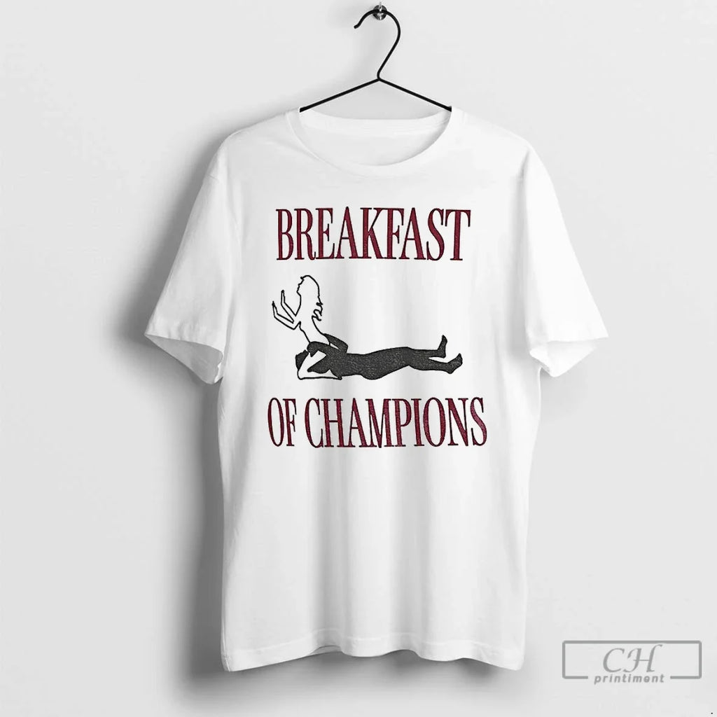 Classic Breakfast Of Champions Girls Night Games - Adult & Kids T-Shirts, Sweatshirts & Hoodies apparel design preview 1