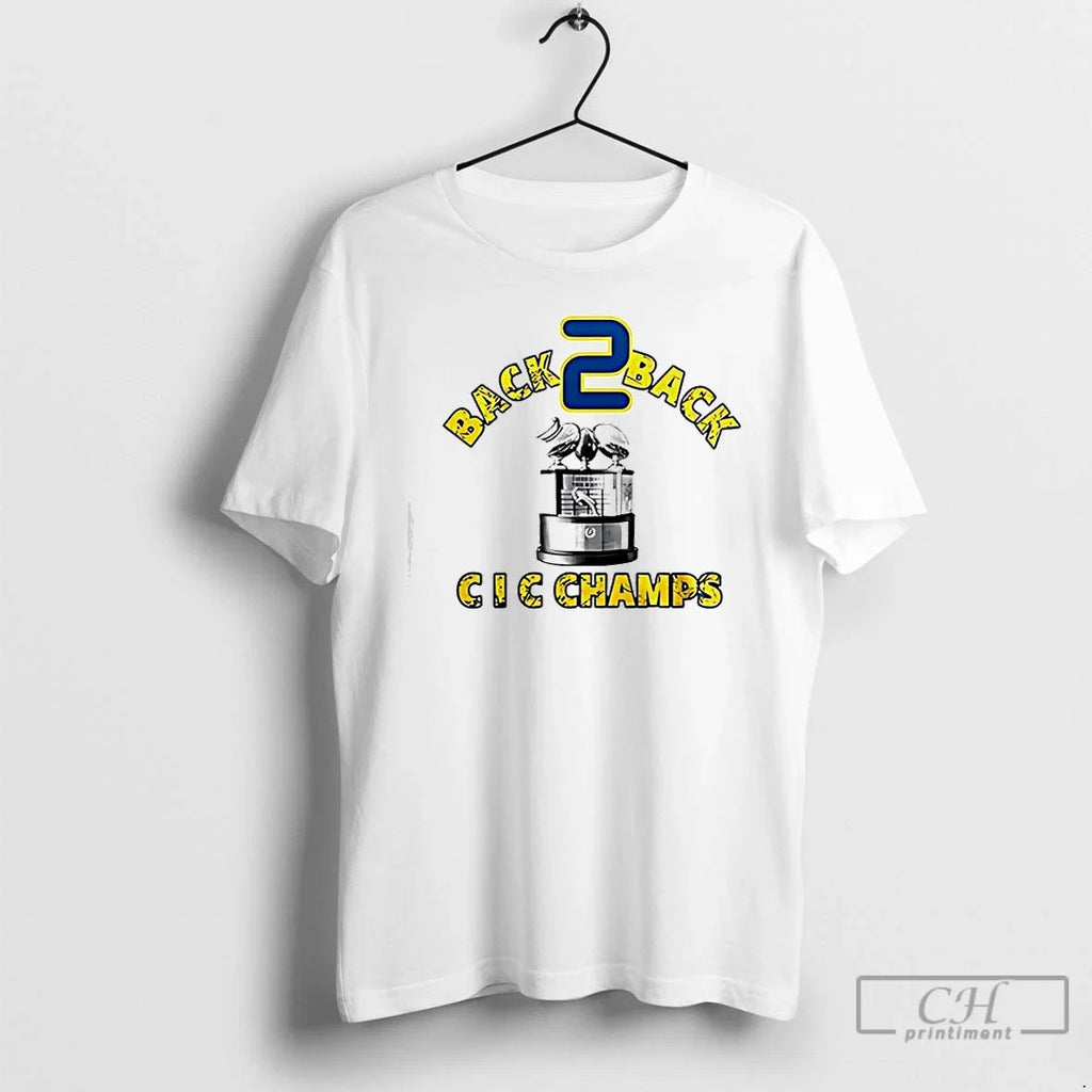 Classic Cic Champions 2025 Back2back - Adult & Kids T-Shirts, Sweatshirts & Hoodies apparel design preview 1