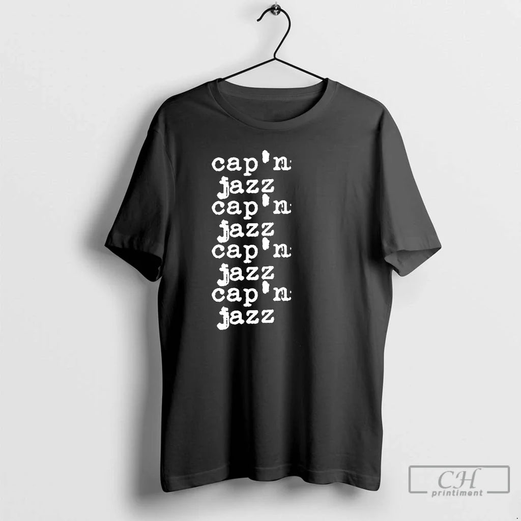 Classic Capn Jazz Type - Adult & Kids T-Shirts, Sweatshirts & Hoodies apparel design preview 1