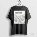 Classic Cat Selfie With Alien Ufo Funny Gifts - Adult & Kids T-Shirts, Sweatshirts & Hoodies apparel design preview 1