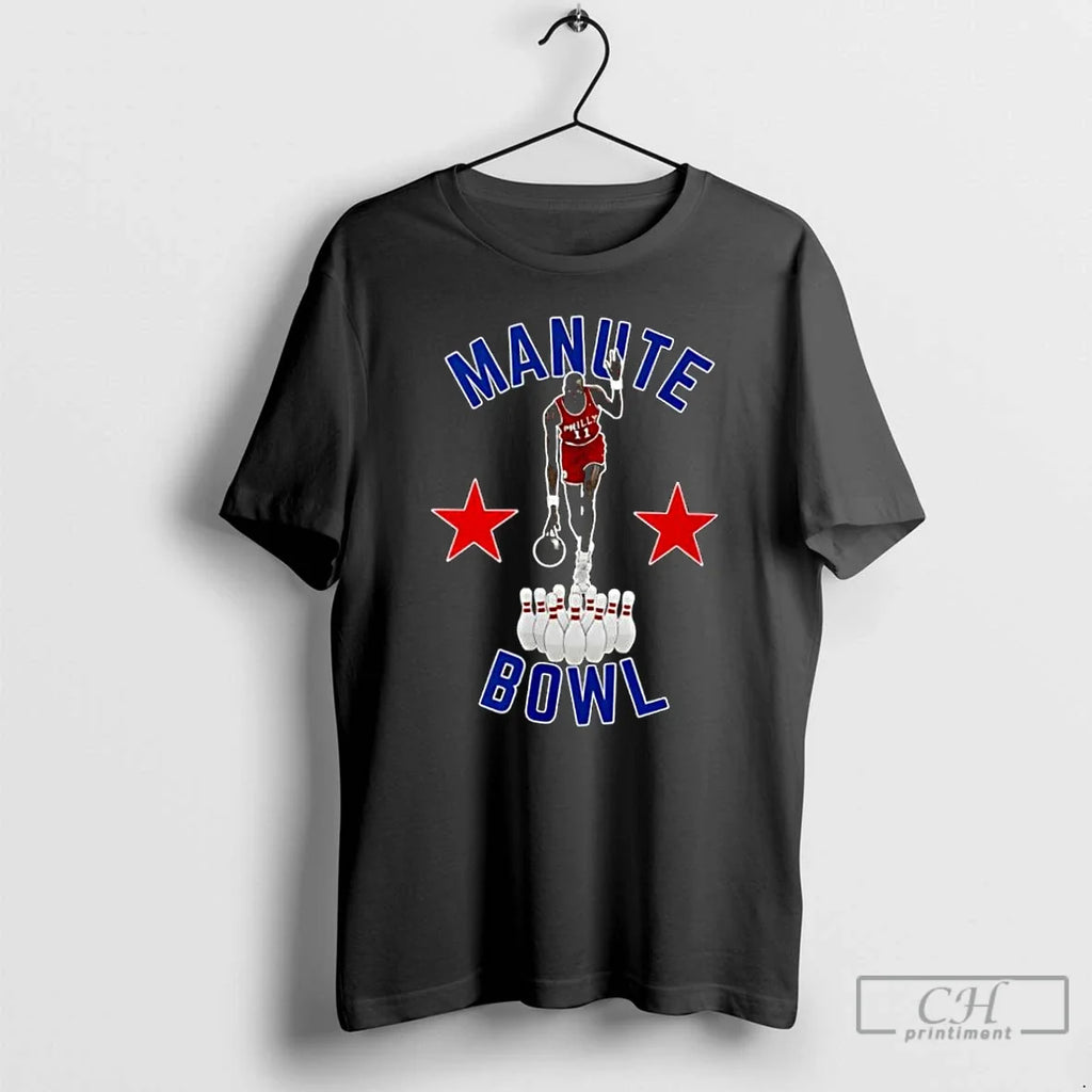 Classic Chicago Bulls Manute Bowl - Adult & Kids T-Shirts, Sweatshirts & Hoodies apparel design preview 1