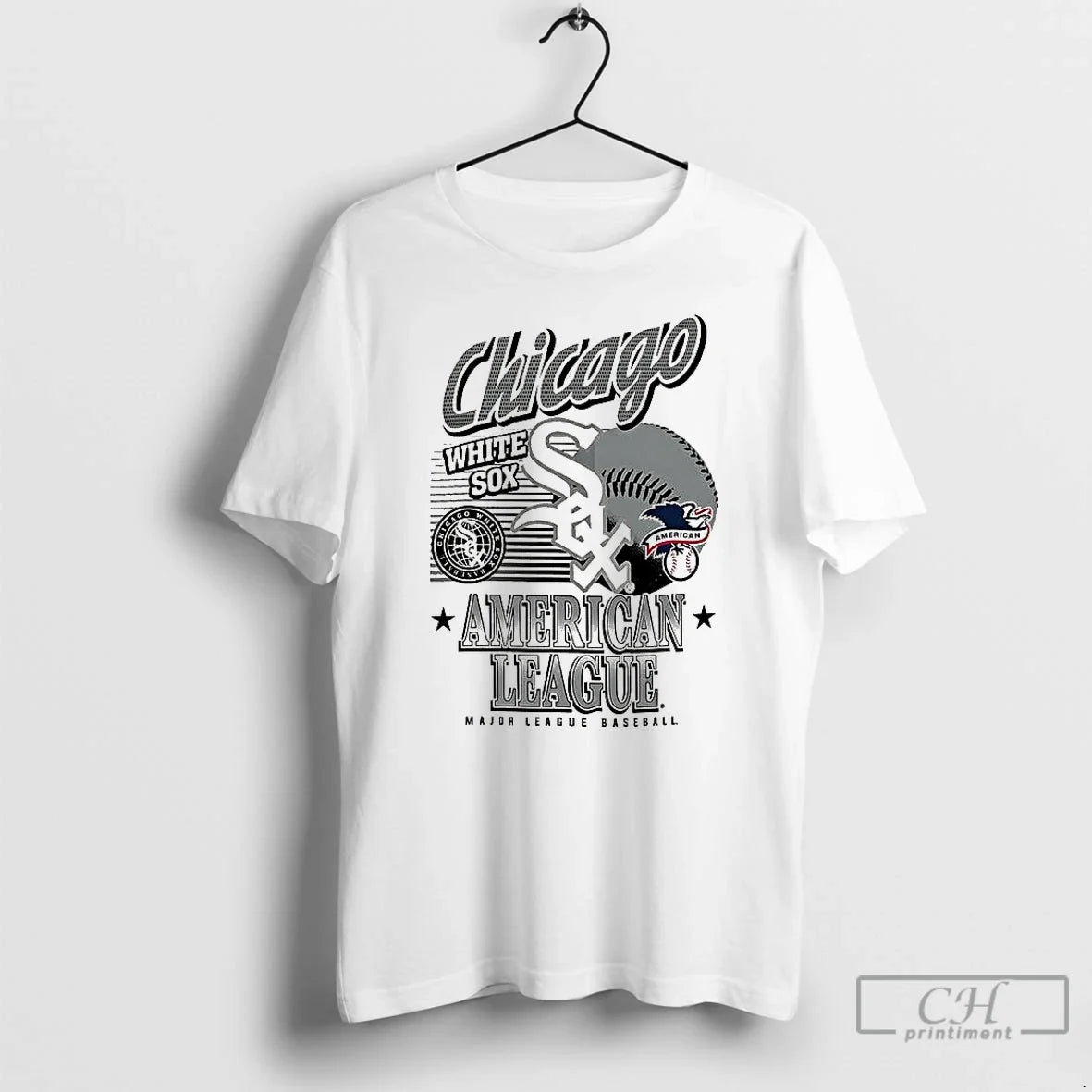 Classic Chicago White Sox Mlb American National - Adult & Kids T-Shirts, Sweatshirts & Hoodies apparel design preview 1