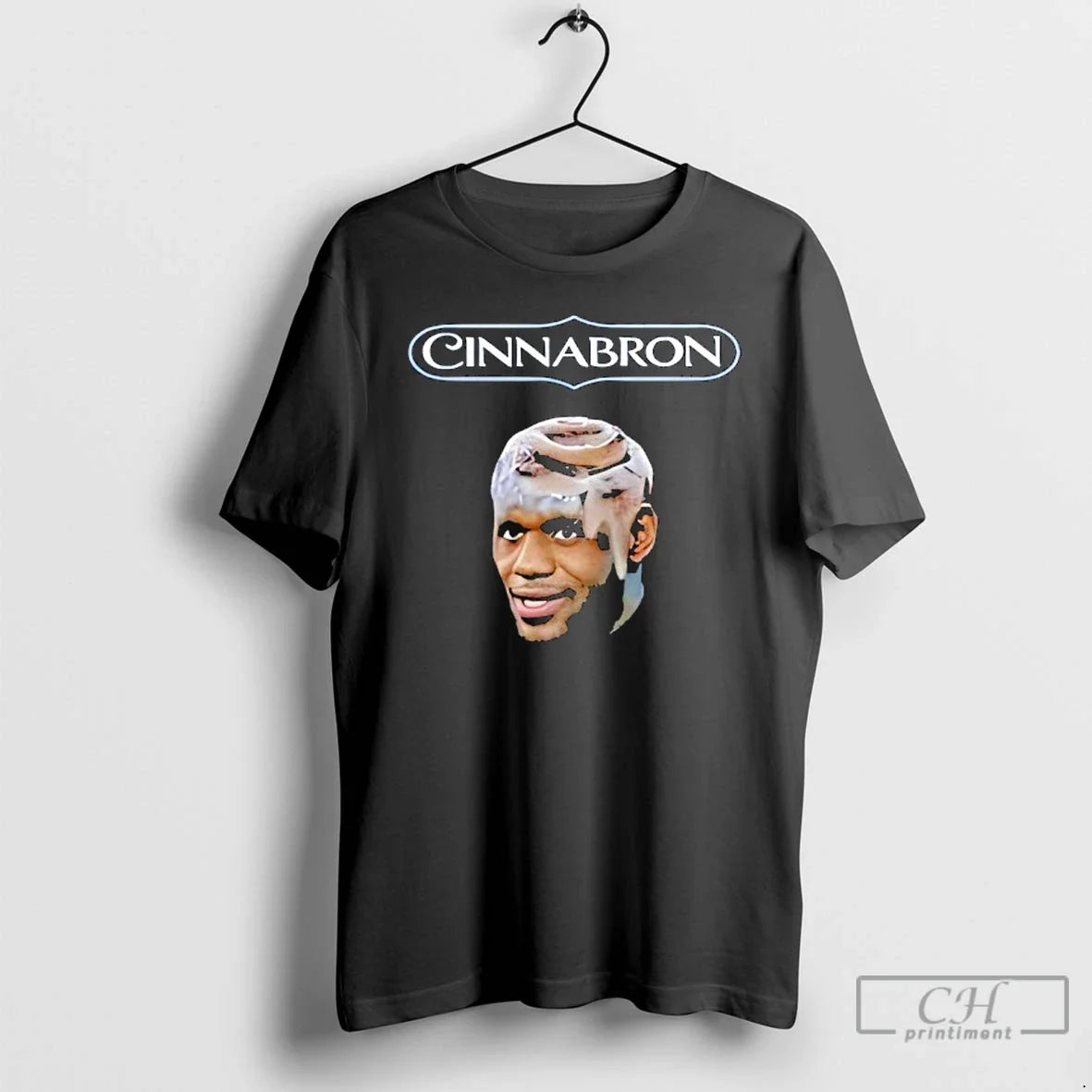 Classic Cinnabron Lebron Cinnamon Roll Parody Meme - Adult & Kids T-Shirts, Sweatshirts & Hoodies apparel design preview 1