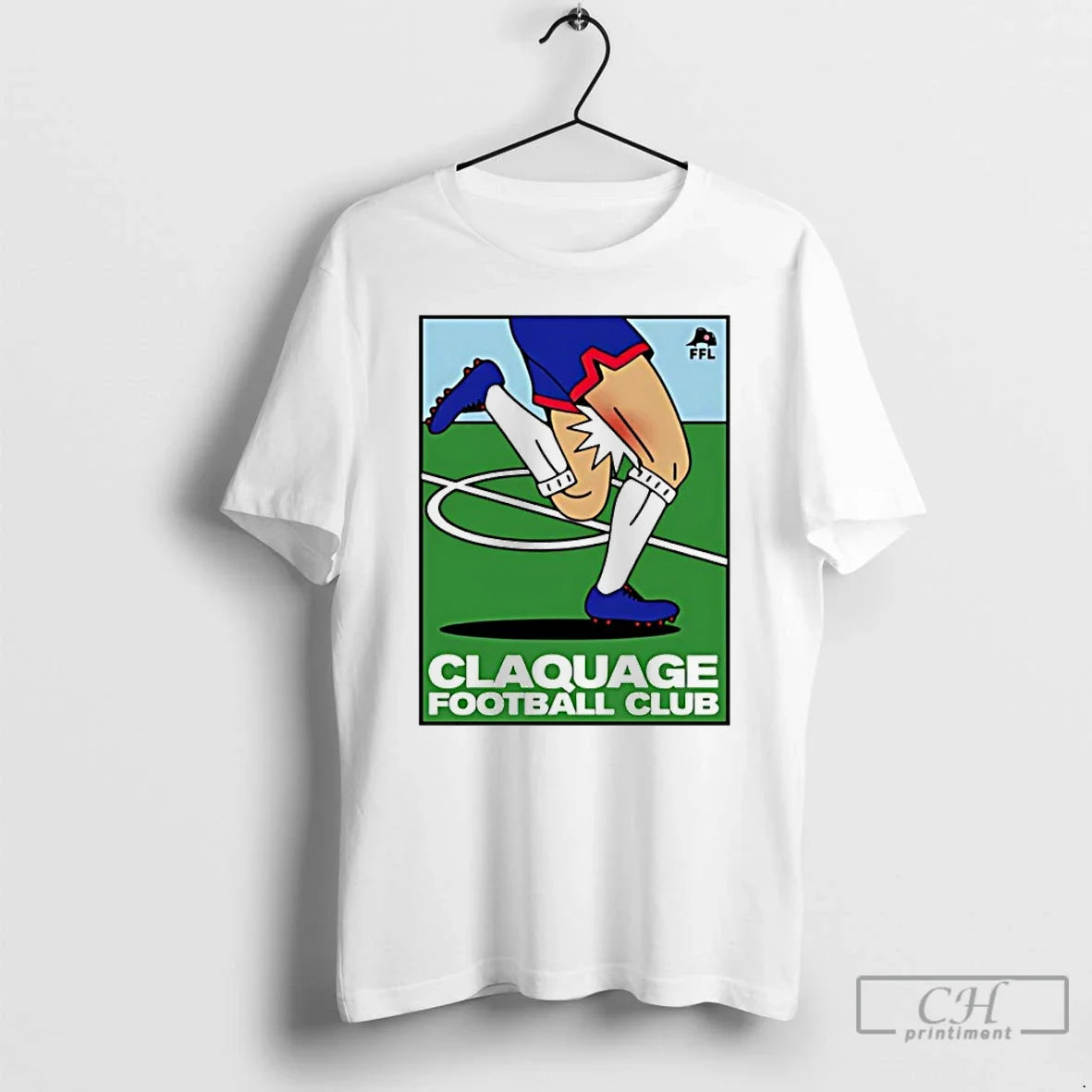 Classic Claquage Football Club Ligaments Croises - Adult & Kids T-Shirts, Sweatshirts & Hoodies apparel design preview 1