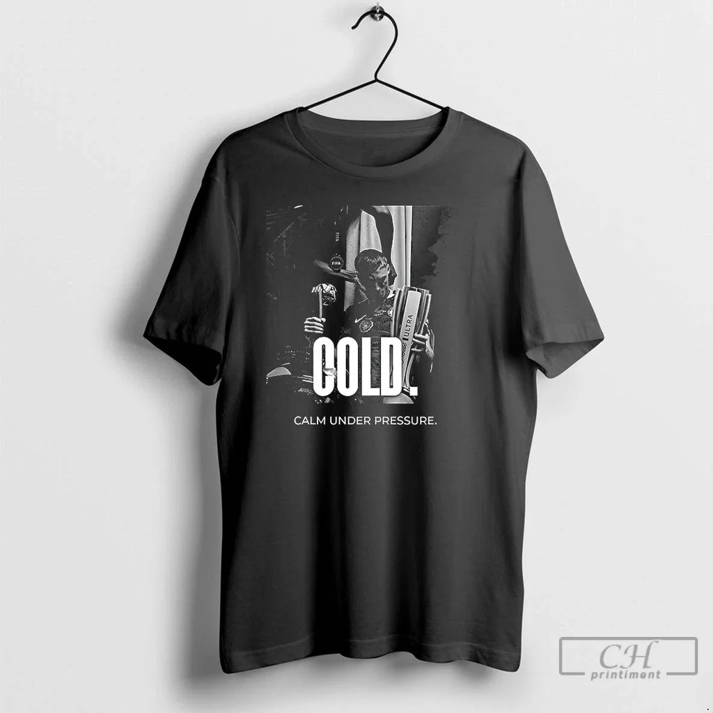 Classic Cold Calm Under Pressure - Adult & Kids T-Shirts, Sweatshirts & Hoodies apparel design preview 1