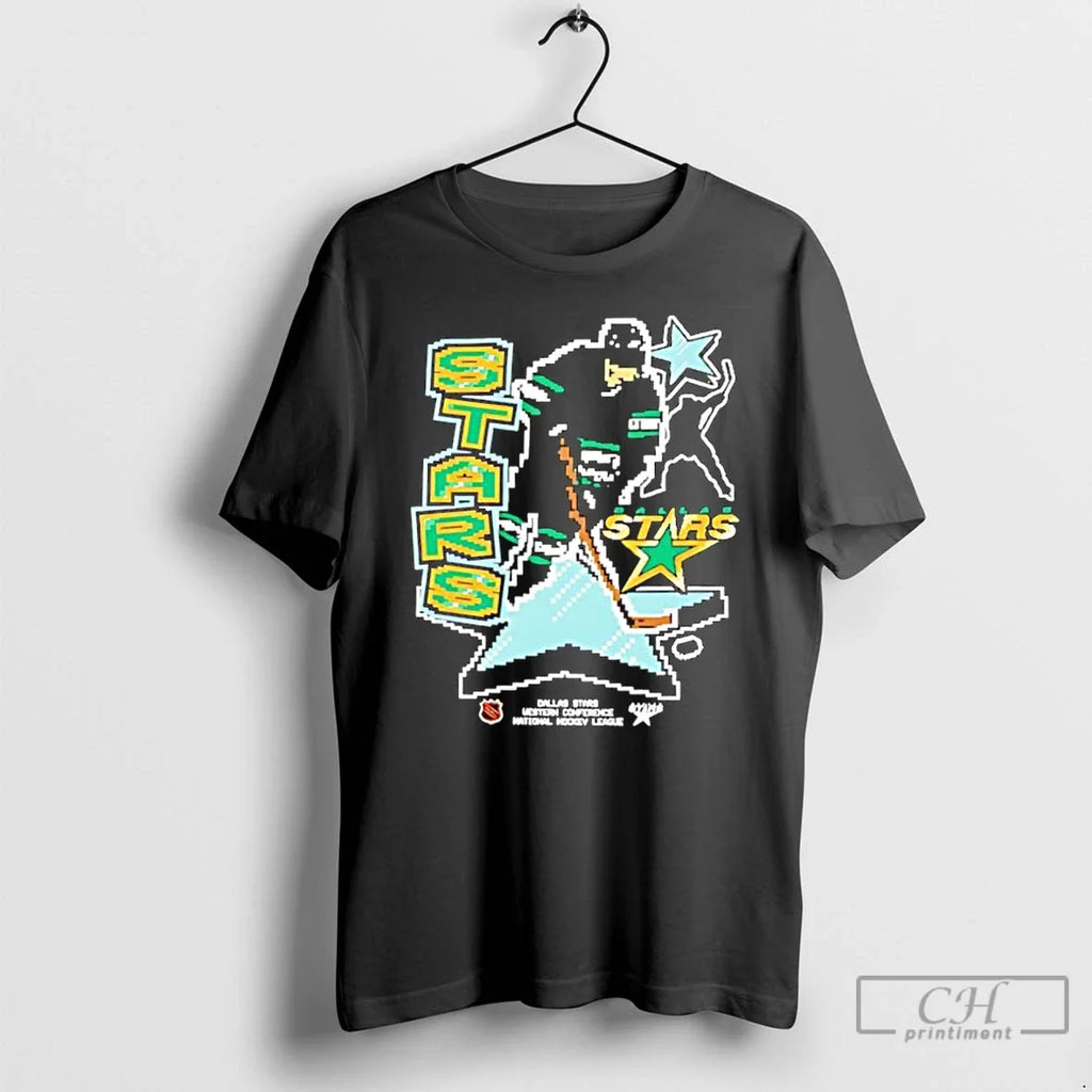 Classic Dallas Stars Lamplighter Franklin Games - Adult & Kids T-Shirts, Sweatshirts & Hoodies apparel design preview 1