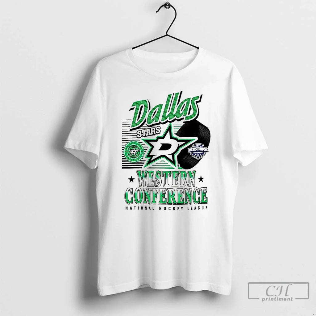 Classic Dallas Stars Nhl Western Conference Logo And - Adult & Kids T-Shirts, Sweatshirts & Hoodies apparel design preview 1