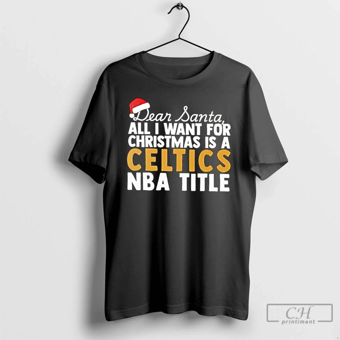 Classic Dear Santa All I Want For Christmas Is A - Adult & Kids T-Shirts, Sweatshirts & Hoodies apparel design preview 1