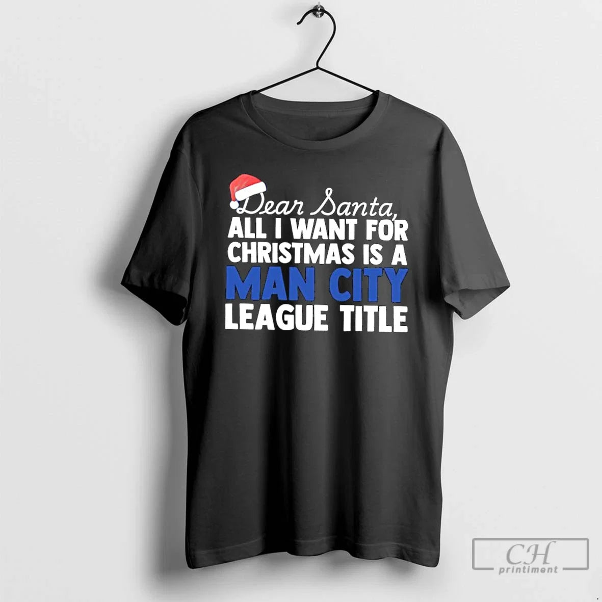 Classic Dear Santa All I Want For Christmas Is A - Adult & Kids T-Shirts, Sweatshirts & Hoodies apparel design preview 1