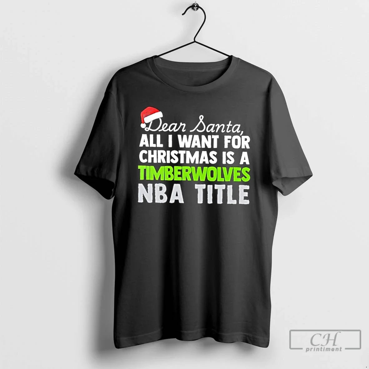 Classic Dear Santa All I Want For Christmas Is A - Adult & Kids T-Shirts, Sweatshirts & Hoodies apparel design preview 1
