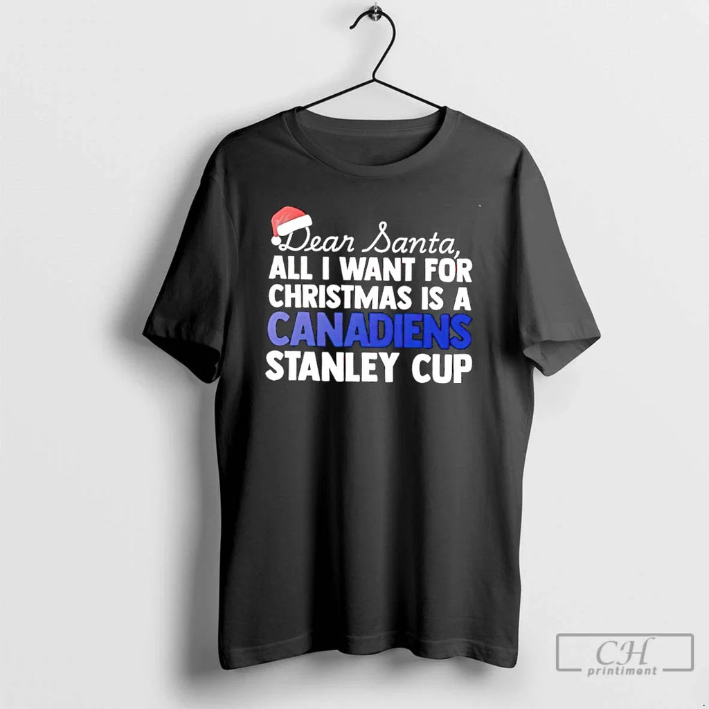 Classic Dear Santa All I Want For Christmas Is A - Adult & Kids T-Shirts, Sweatshirts & Hoodies apparel design preview 1