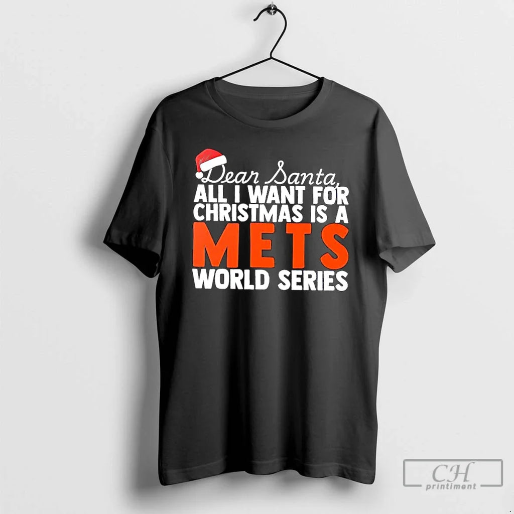Classic Dear Santa All I Want For Christmas Is A New - Adult & Kids T-Shirts, Sweatshirts & Hoodies apparel design preview 1