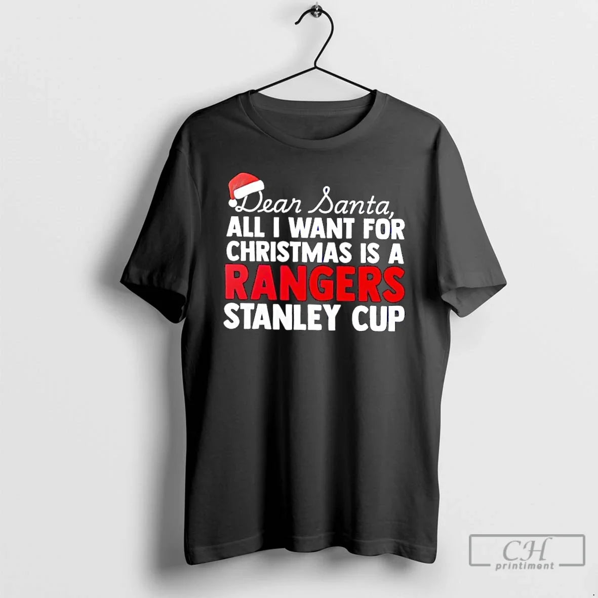 Classic Dear Santa All I Want For Christmas Is A New - Adult & Kids T-Shirts, Sweatshirts & Hoodies apparel design preview 1
