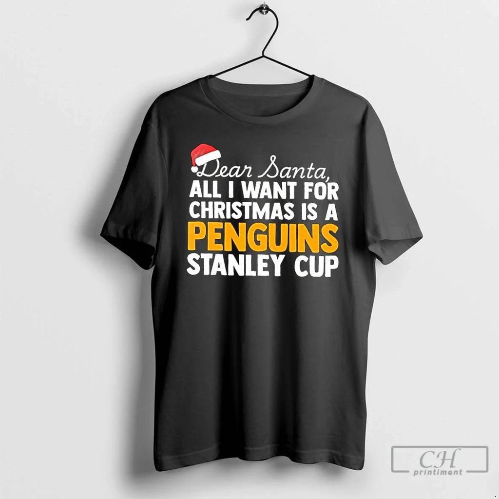 Classic Dear Santa All I Want For Christmas Is A - Adult & Kids T-Shirts, Sweatshirts & Hoodies apparel design preview 1