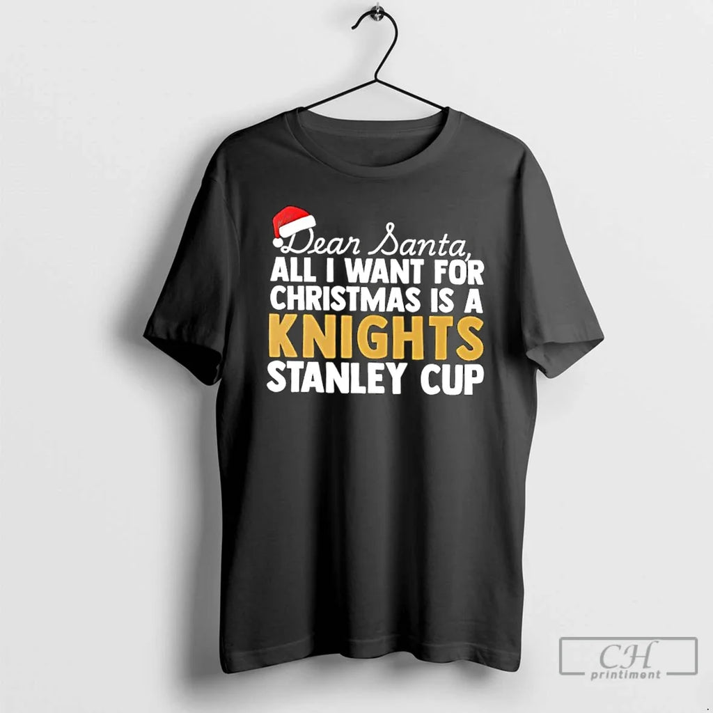 Classic Dear Santa All I Want For Christmas Is A - Adult & Kids T-Shirts, Sweatshirts & Hoodies apparel design preview 1