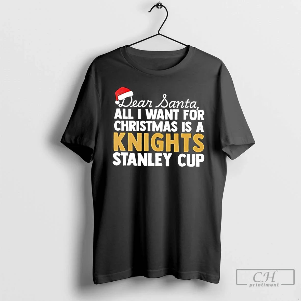 Classic Dear Santa All I Want For Christmas Is A - Adult & Kids T-Shirts, Sweatshirts & Hoodies apparel design preview 1