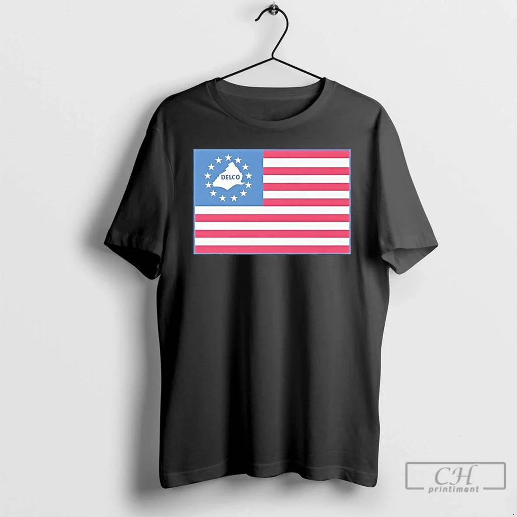 Classic Delco 250 Flag Philadelphia - Adult & Kids T-Shirts, Sweatshirts & Hoodies apparel design preview 1