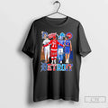 Classic Detroit City Sports Legends Skyline - Adult & Kids T-Shirts, Sweatshirts & Hoodies apparel design preview 1