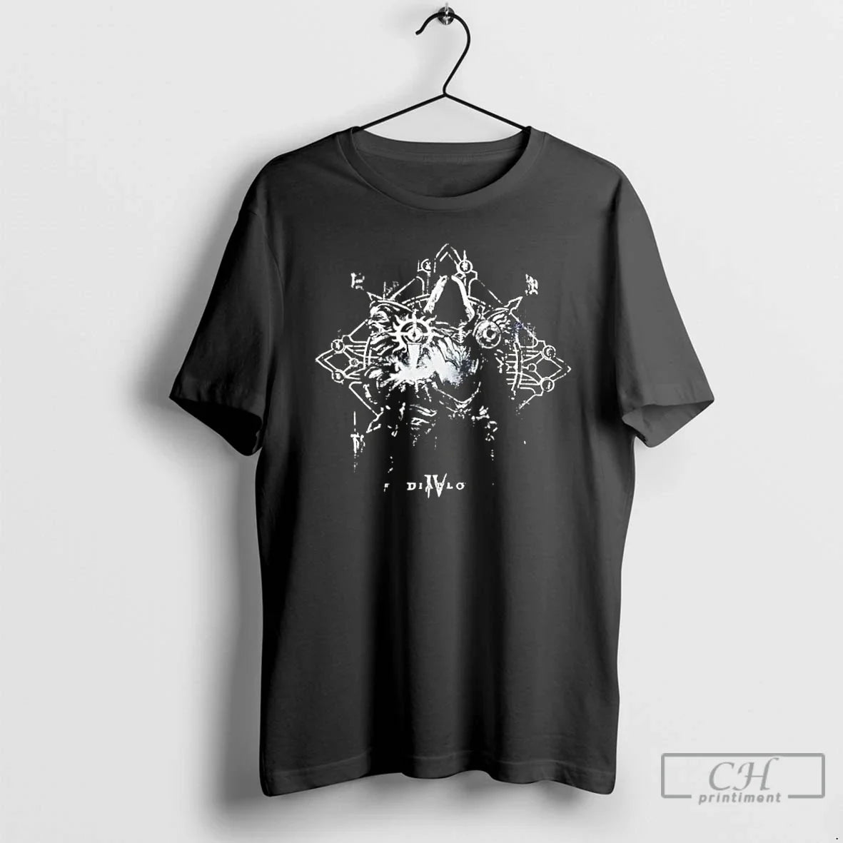 Classic Diablo Iv Rogue Angel And Dungeon Crawler - Adult & Kids T-Shirts, Sweatshirts & Hoodies apparel design preview 1