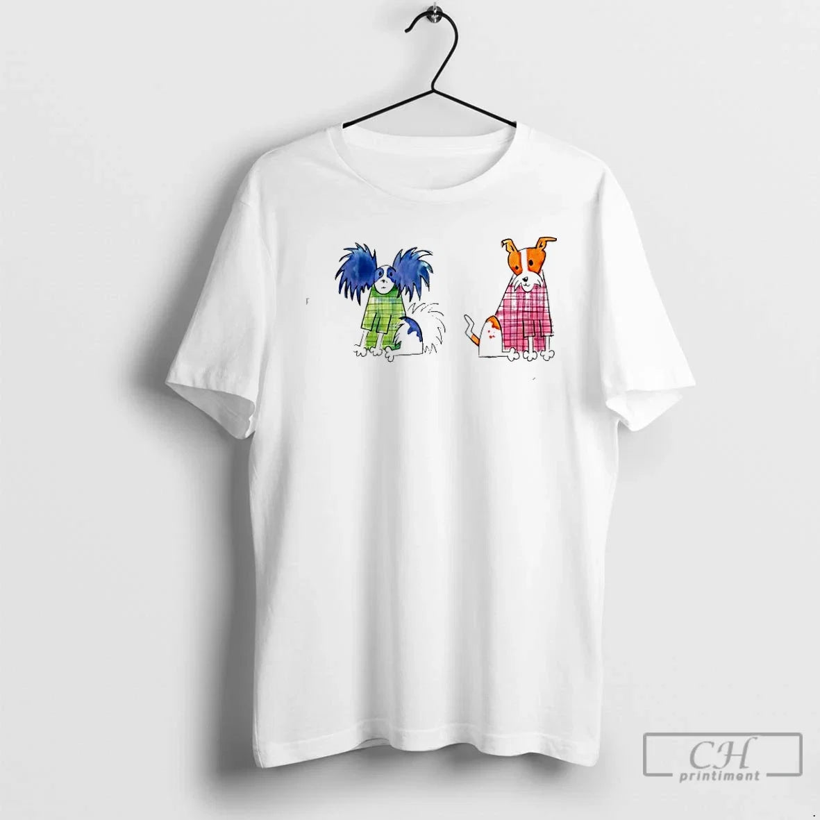 Classic Dogs In Jumpers Cartoon - Adult & Kids T-Shirts, Sweatshirts & Hoodies apparel design preview 1