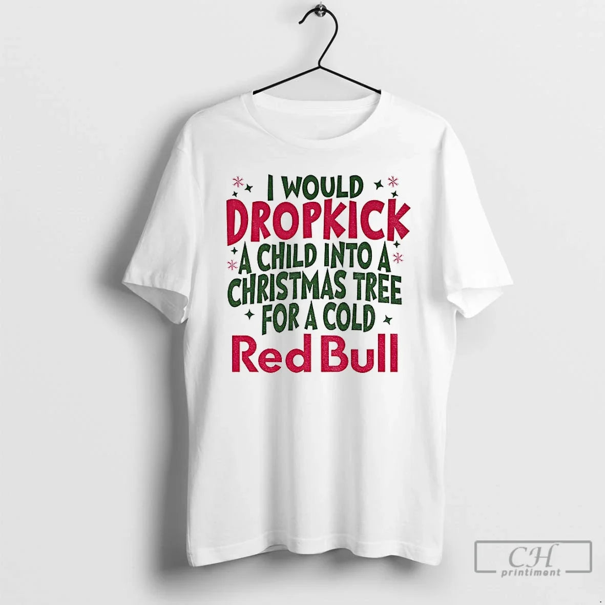 Classic Dropkick Christmas Tree I Would A Child Into - Adult & Kids T-Shirts, Sweatshirts & Hoodies apparel design preview 1