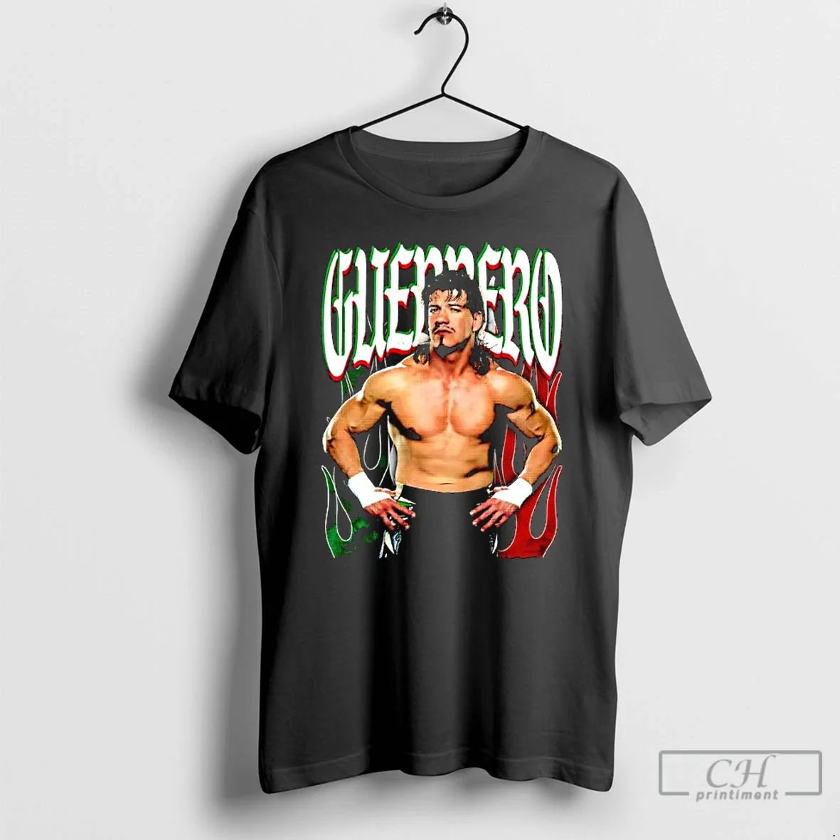 Classic Eddie Guerrero Professional Wrestler - Adult & Kids T-Shirts, Sweatshirts & Hoodies apparel design preview 1