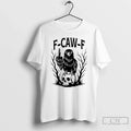 Classic F Caw Gothic Raven Middle Finger - Adult & Kids T-Shirts, Sweatshirts & Hoodies apparel design preview 1