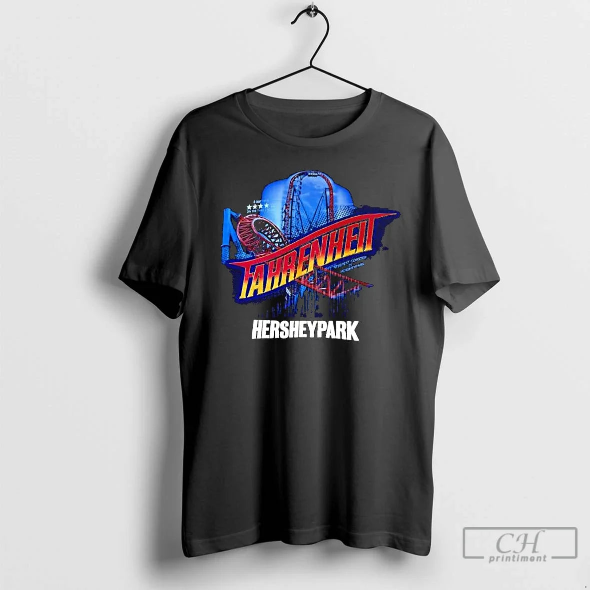 Classic Fahrenheit 97 And Falling Fastighet Park - Adult & Kids T-Shirts, Sweatshirts & Hoodies apparel design preview 1