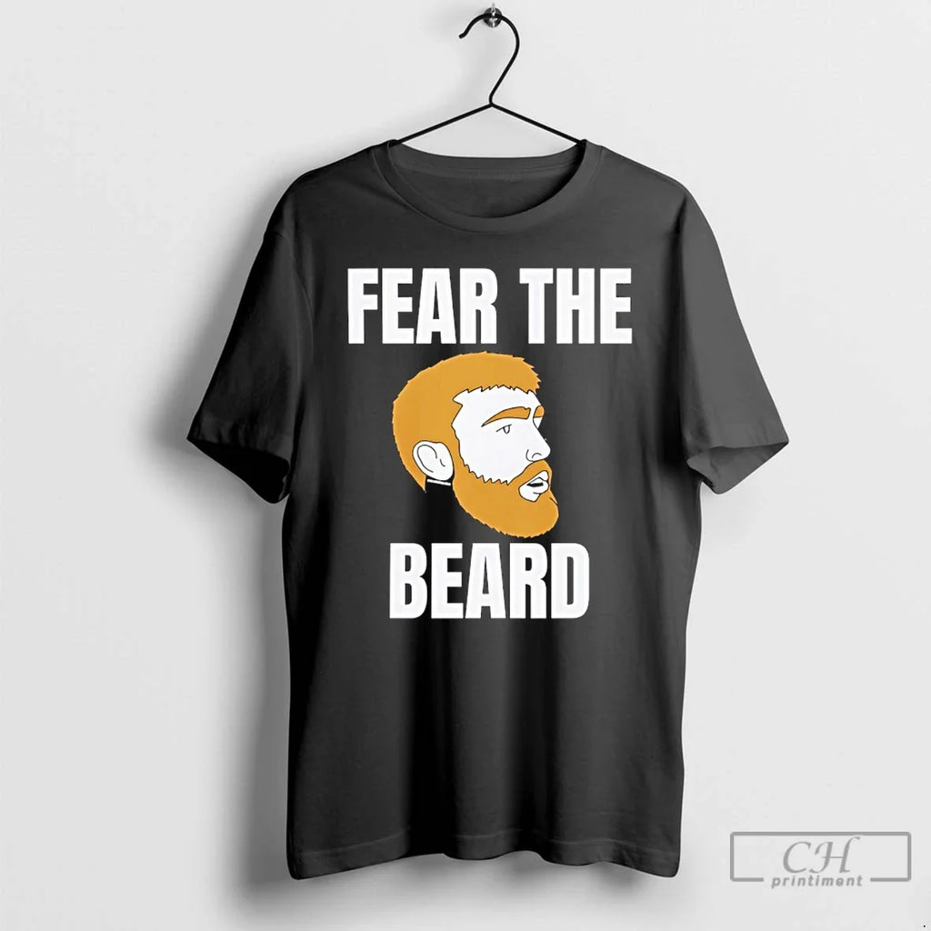 Classic Fear The Beard Purdue Basketball - Adult & Kids T-Shirts, Sweatshirts & Hoodies apparel design preview 1