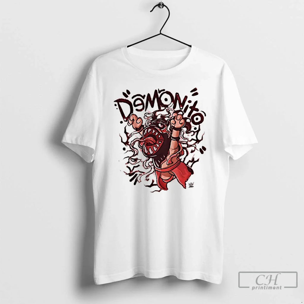 Classic Finn Balor Demonito Cartoon - Adult & Kids T-Shirts, Sweatshirts & Hoodies apparel design preview 1