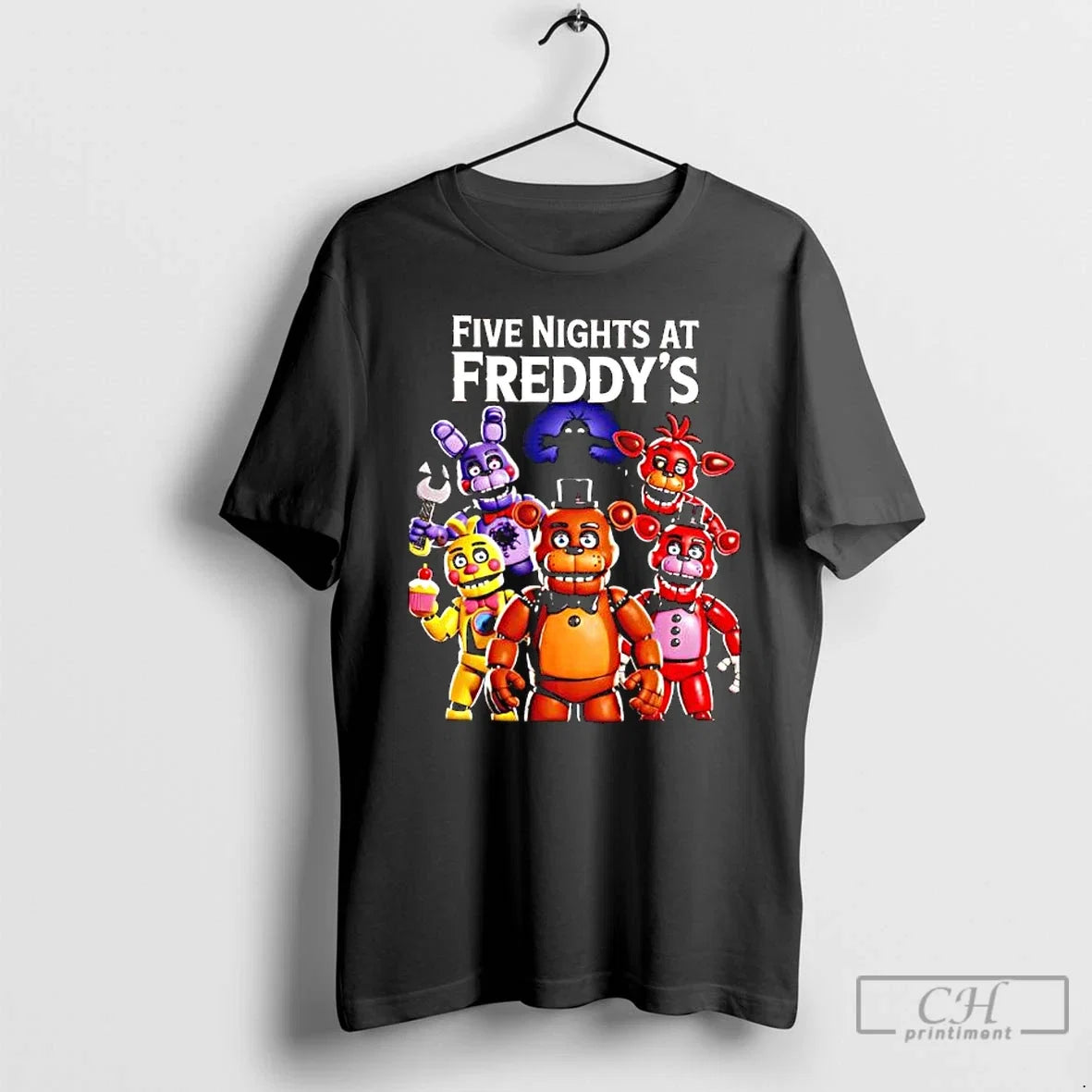 Classic Five Frightful Nights At Freddies - Adult & Kids T-Shirts, Sweatshirts & Hoodies apparel design preview 1