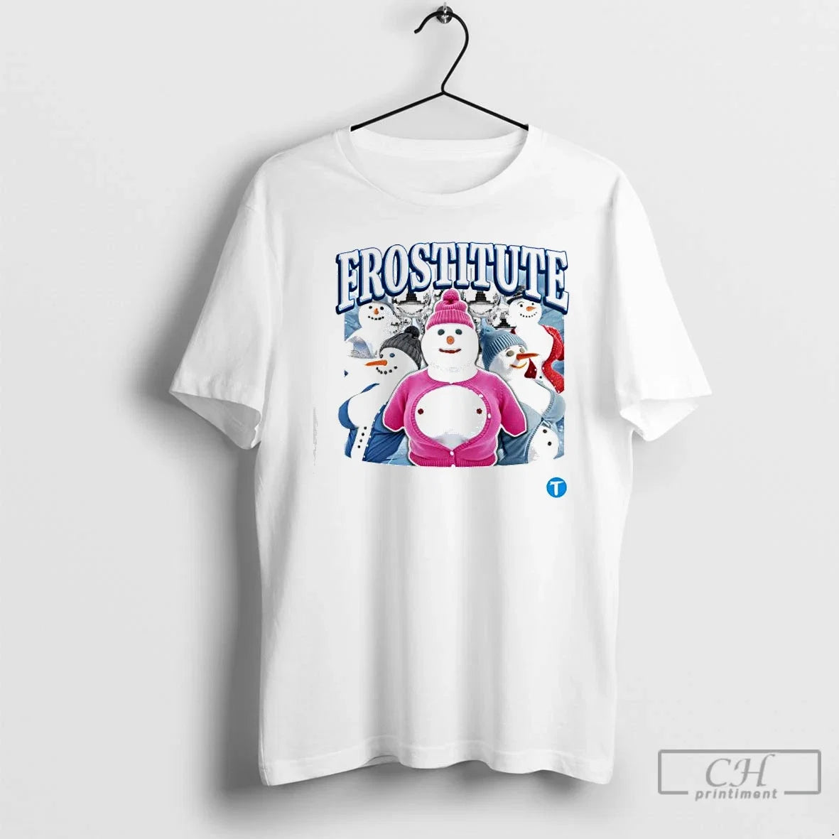 Classic Frostitute Snowman Cute - Adult & Kids T-Shirts, Sweatshirts & Hoodies apparel design preview 1