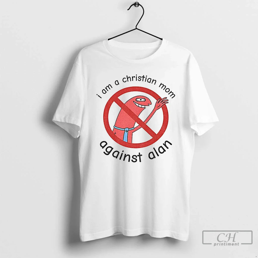 Classic Funny Smiling Friends I Am A Christian Mom - Adult & Kids T-Shirts, Sweatshirts & Hoodies apparel design preview 1